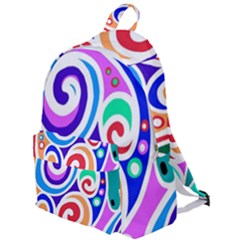 Crazy Pop Art - Doodle Circles   The Plain Backpack by ConteMonfrey
