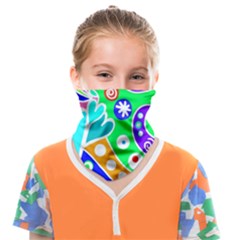 Crazy Pop Art - Doodle Lover   Face Covering Bandana (kids) by ConteMonfrey