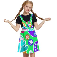 Crazy Pop Art - Doodle Lover   Kids  Apron Dress