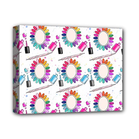 Manicure Deluxe Canvas 14  X 11  (stretched)