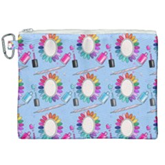 Manicure Canvas Cosmetic Bag (xxl) by SychEva