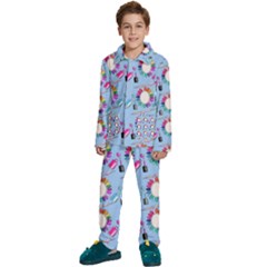 Manicure Kids  Long Sleeve Velvet Pajamas Set