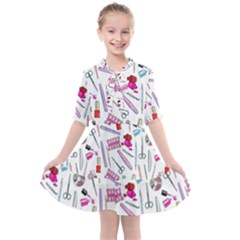 Manicure Nail Kids  All Frills Chiffon Dress by SychEva