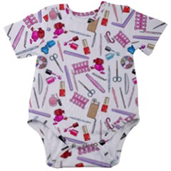 Manicure Nail Baby Short Sleeve Bodysuit