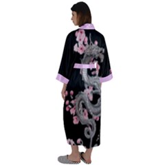 Maxi Satin Kimono