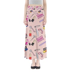 Manicure Full Length Maxi Skirt by SychEva