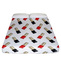 Nails Manicured Fitted Sheet (queen Size) by SychEva