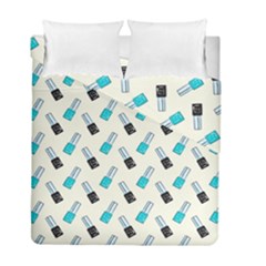 Nails Duvet Cover Double Side (full/ Double Size) by SychEva