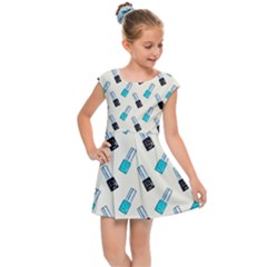 Nails Kids  Cap Sleeve Dress by SychEva