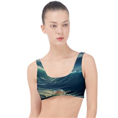 Ocean Sea Waves Tide The Little Details Bikini Top by Simbadda