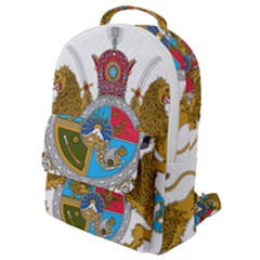 Imperial Coat Of Arms Of Iran, 1932-1979 Flap Pocket Backpack (small) by abbeyz71