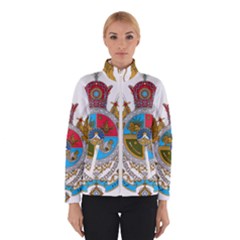 Imperial Coat Of Arms Of Iran, 1932-1979 Women s Bomber Jacket