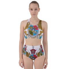 Imperial Coat Of Arms Of Iran, 1932-1979 Racer Back Bikini Set