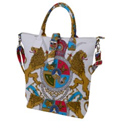 Imperial Coat Of Arms Of Iran, 1932-1979 Buckle Top Tote Bag