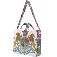 Imperial Coat Of Arms Of Iran, 1932-1979 Square Shoulder Tote Bag by abbeyz71