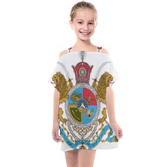 Imperial Coat Of Arms Of Iran, 1932-1979 Kids  One Piece Chiffon Dress by abbeyz71