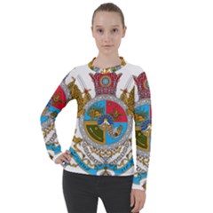 Imperial Coat Of Arms Of Iran, 1932-1979 Women s Pique Long Sleeve Tee