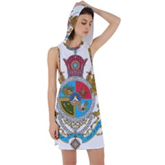 Imperial Coat Of Arms Of Iran, 1932-1979 Racer Back Hoodie Dress