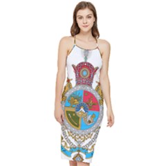 Imperial Coat Of Arms Of Iran, 1932-1979 Bodycon Cross Back Summer Dress