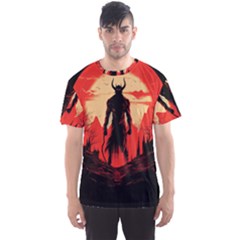 Demon Halloween Men s Sport Mesh Tee