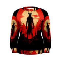 Demon Halloween Women s Sweatshirt