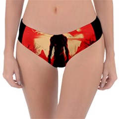 Demon Halloween Reversible Classic Bikini Bottoms by Simbadda