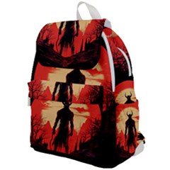 Demon Halloween Top Flap Backpack
