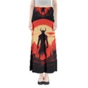 Demon Halloween Full Length Maxi Skirt View1