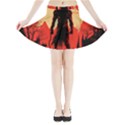 Demon Halloween Mini Flare Skirt View3