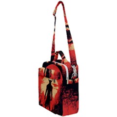 Demon Halloween Crossbody Day Bag