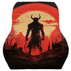 Demon Halloween Car Seat Back Cushion 