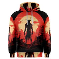 Demon Halloween Men s Overhead Hoodie