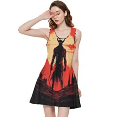 Demon Halloween Inside Out Racerback Dress