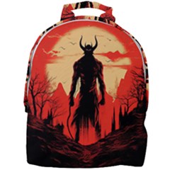 Demon Halloween Mini Full Print Backpack