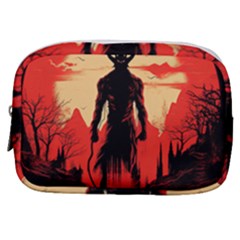 Demon Halloween Make Up Pouch (Small)
