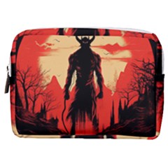 Demon Halloween Make Up Pouch (Medium)