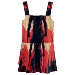 Demon Halloween Kids  Layered Skirt Swimsuit