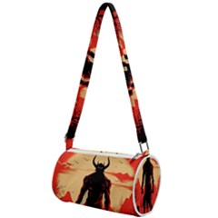 Demon Halloween Mini Cylinder Bag