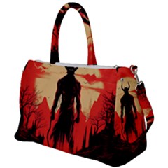 Demon Halloween Duffel Travel Bag