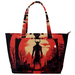 Demon Halloween Back Pocket Shoulder Bag 