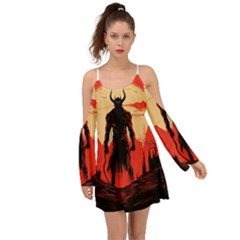 Demon Halloween Boho Dress