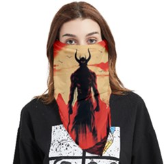 Demon Halloween Face Covering Bandana (Triangle)