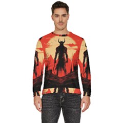 Demon Halloween Men s Fleece Sweatshirt