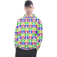Colorful Curtains Seamless Pattern Men s Pullover Hoodie by Amaryn4rt