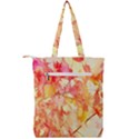 Monotype Art Pattern Leaves Colored Autumn Double Zip Up Tote Bag View2