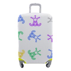 Rainbow Clown Pattern Luggage Cover (small) by Amaryn4rt