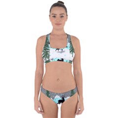 Rocky Mountain High Colorado Cross Back Hipster Bikini Set by Amaryn4rt