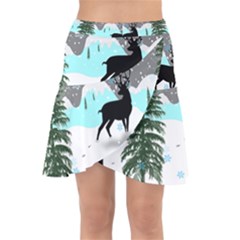 Rocky Mountain High Colorado Wrap Front Skirt by Amaryn4rt