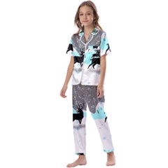 Rocky Mountain High Colorado Kids  Satin Short Sleeve Pajamas Set by Amaryn4rt