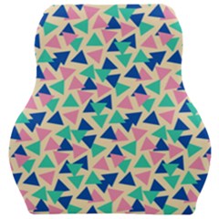 Pop Triangles Car Seat Velour Cushion  by ConteMonfrey